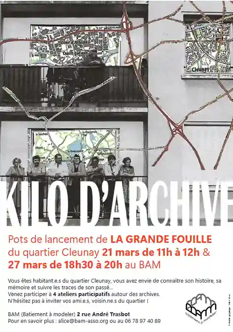 Kilo d'archive : un atelier pour plonger dans le passé du quartier Cleunay